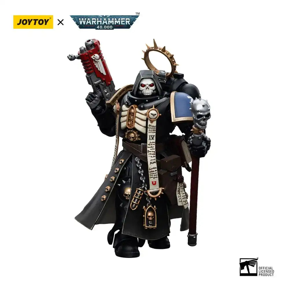 Warhammer 40k Actionfigur 1/18 Ultramarines Primaris Chaplain Brother Varus 12 cm - Smalltinytoystore