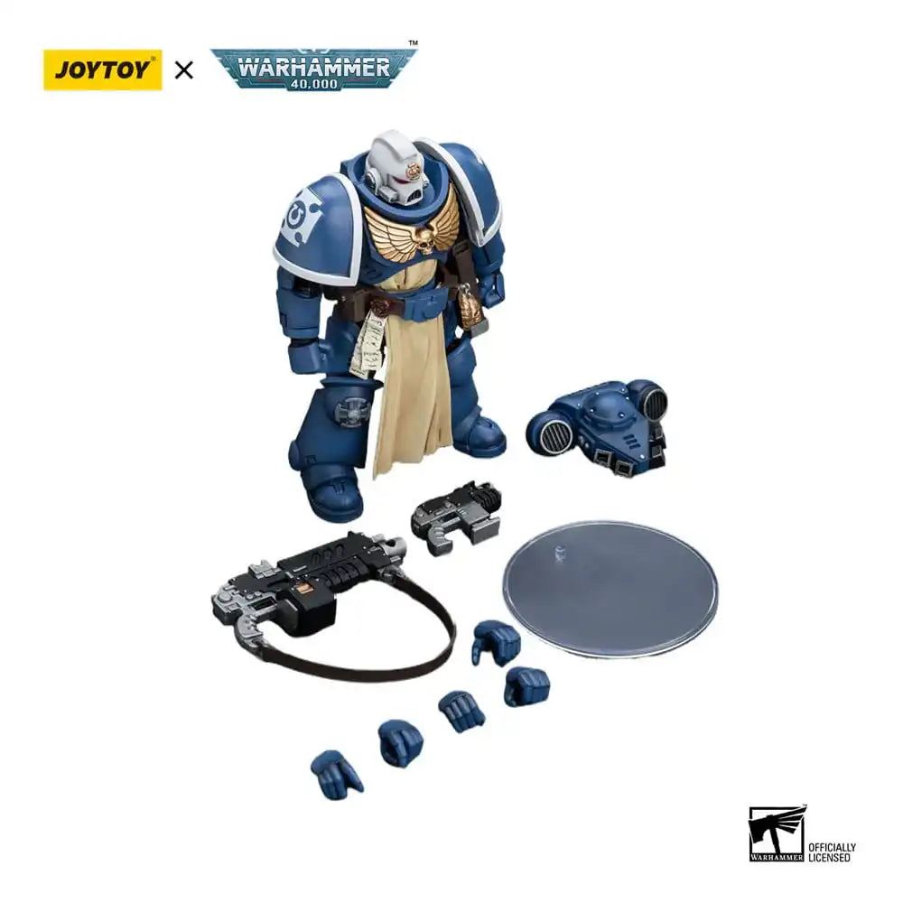 Warhammer 40k Actionfigur 1/18 Ultramarines Sternguard Veteran with Auto Bolt Rifle 12 cm - Smalltinytoystore