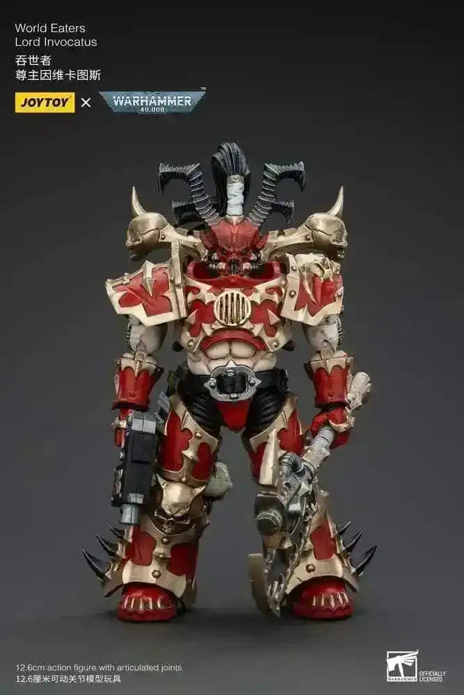Warhammer 40k Actionfigur 1/18 World Eaters Lord Invocatus 13 cm - Smalltinytoystore