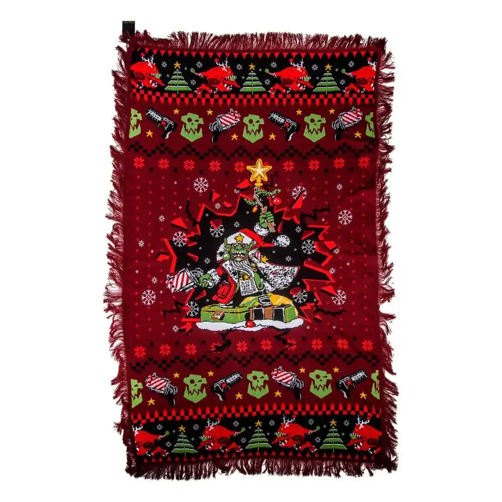 Warhammer 40K Decke Gobbo Red 160 x 102 cm - Smalltinytoystore