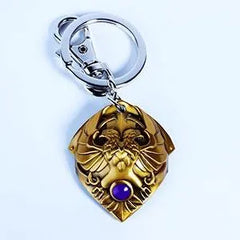 Warhammer 40K Metall-Schlüsselanhänger Custodian Shoulder Plate - Smalltinytoystore