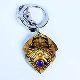 Warhammer 40K Metall-Schlüsselanhänger Custodian Shoulder Plate - Smalltinytoystore