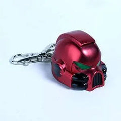 Warhammer 40K Metall-Schlüsselanhänger Space Marine MKVII Helmet Blood Angels - Smalltinytoystore