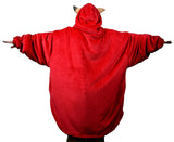 Warhammer 40K Oversized Kapuzenpullover Squig Red - Smalltinytoystore