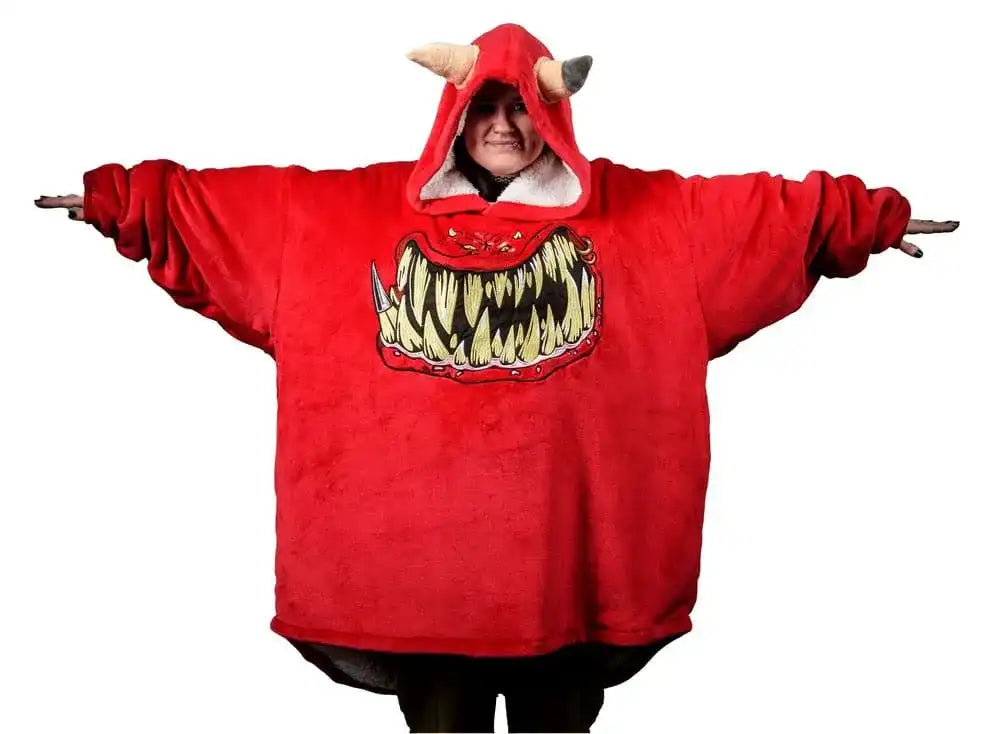 Warhammer 40K Oversized Kapuzenpullover Squig Red - Smalltinytoystore