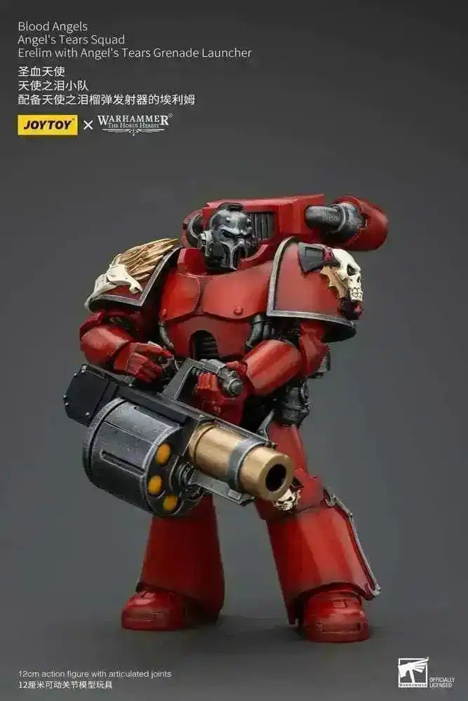 Warhammer The Horus Heresy Actionfigur 1/18 Blood Angels Angel's Tears Squad Erelim with Angel's Tears Grenade Launcher 12 cm - Smalltinytoystore
