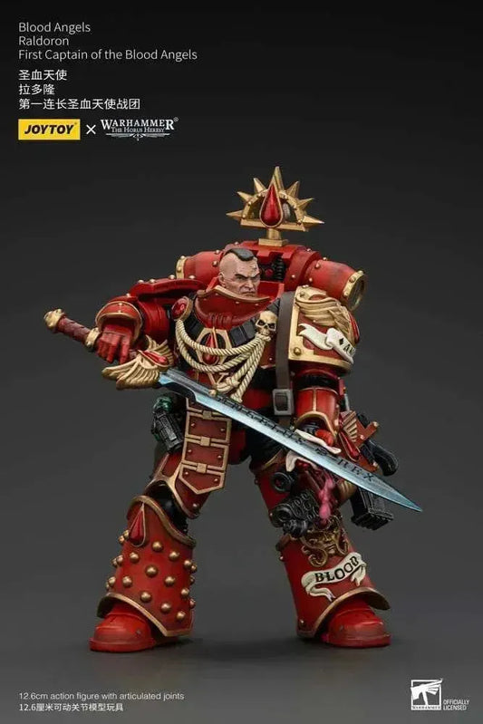 Warhammer The Horus Heresy Actionfigur 1/18 Blood Angels Raldoron First Captain of the Blood Angels 13 cm - Smalltinytoystore