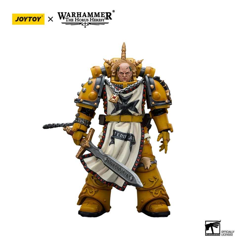 Warhammer The Horus Heresy Actionfigur 1/18 Imperial Fists Sigismund, First Captain of the Imperial Fists 12 cm - Smalltinytoystore
