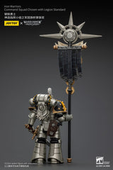 Warhammer The Horus Heresy Actionfigur 1/18 lron Warriors Command Squad Chosen with Legion Standard 12 cm - Smalltinytoystore