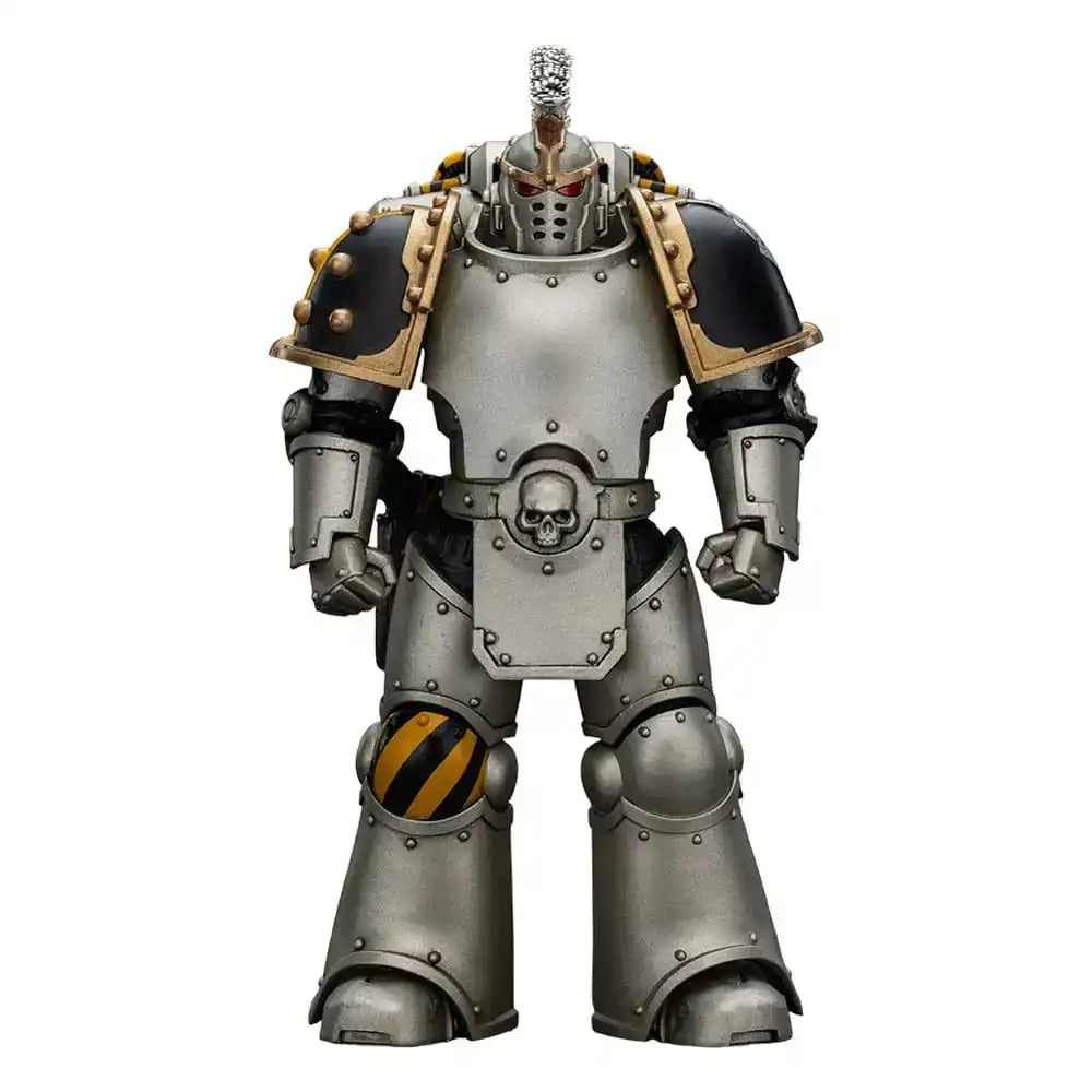 Warhammer The Horus Heresy Actionfigur 1/18 lron Warriors Command Squad Chosen with Legion Standard 12 cm - Smalltinytoystore