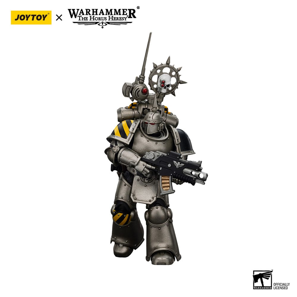 Warhammer The Horus Heresy Actionfigur 1/18 lron Warriors MKlIl Tactical Legionary with Nuncio-vox 12 cm - Smalltinytoystore