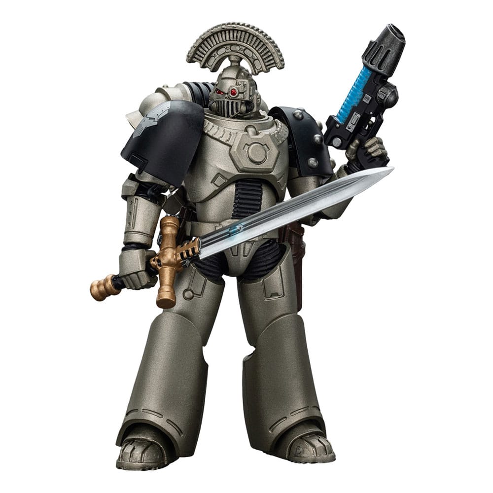 Warhammer The Horus Heresy Actionfigur 1/18 lron Warriors MKVI Tactical Sergeant with Power Sword and Plasma Pistol 12 cm - Smalltinytoystore