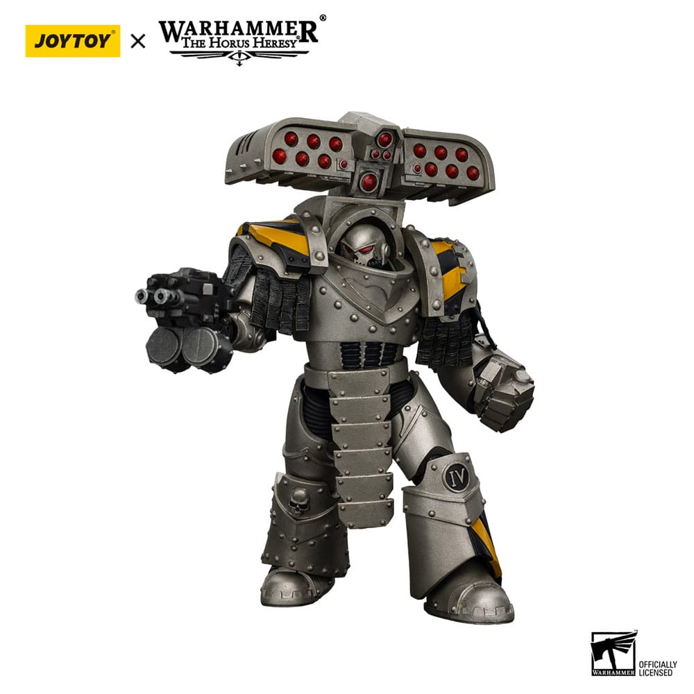 Warhammer The Horus Heresy Actionfigur 1/18 lron Warriors Tyrant Siege Master Terminator with Rocket launcher 14 cm - Smalltinytoystore
