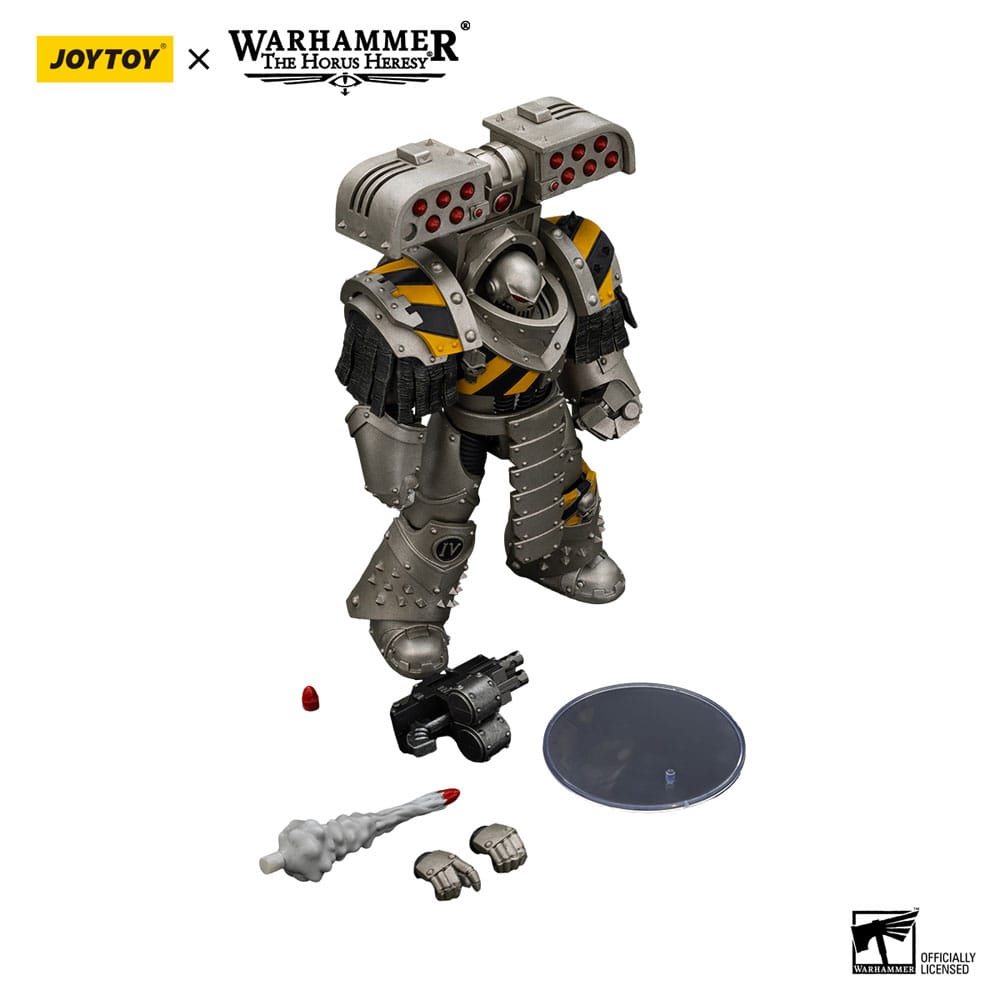 Warhammer The Horus Heresy Actionfigur 1/18 lron Warriors Tyrant Siege Terminator with Rocket launcher 14 cm - Smalltinytoystore