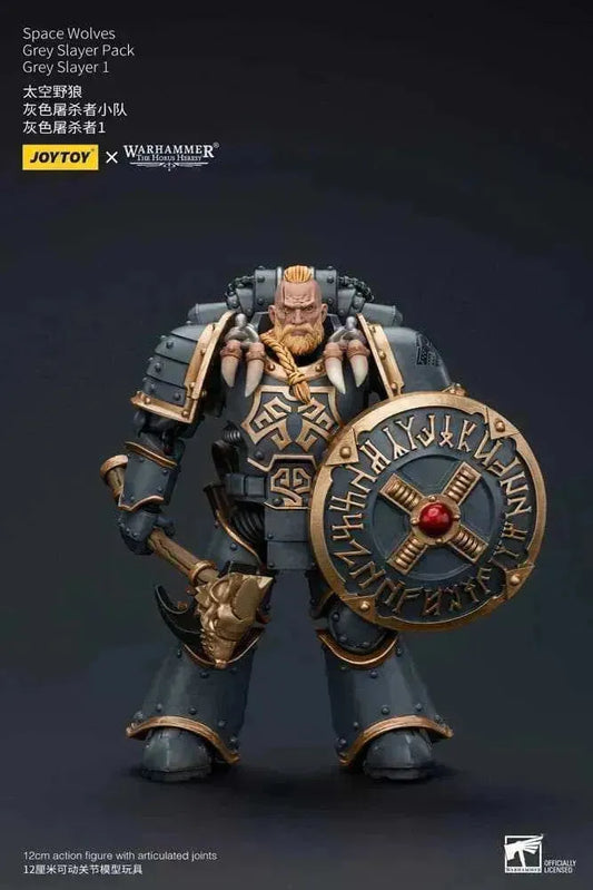 Warhammer The Horus Heresy Actionfigur 1/18 Space Wolves Grey Slayer Pack Grey Slayer 1 12 cm - Smalltinytoystore