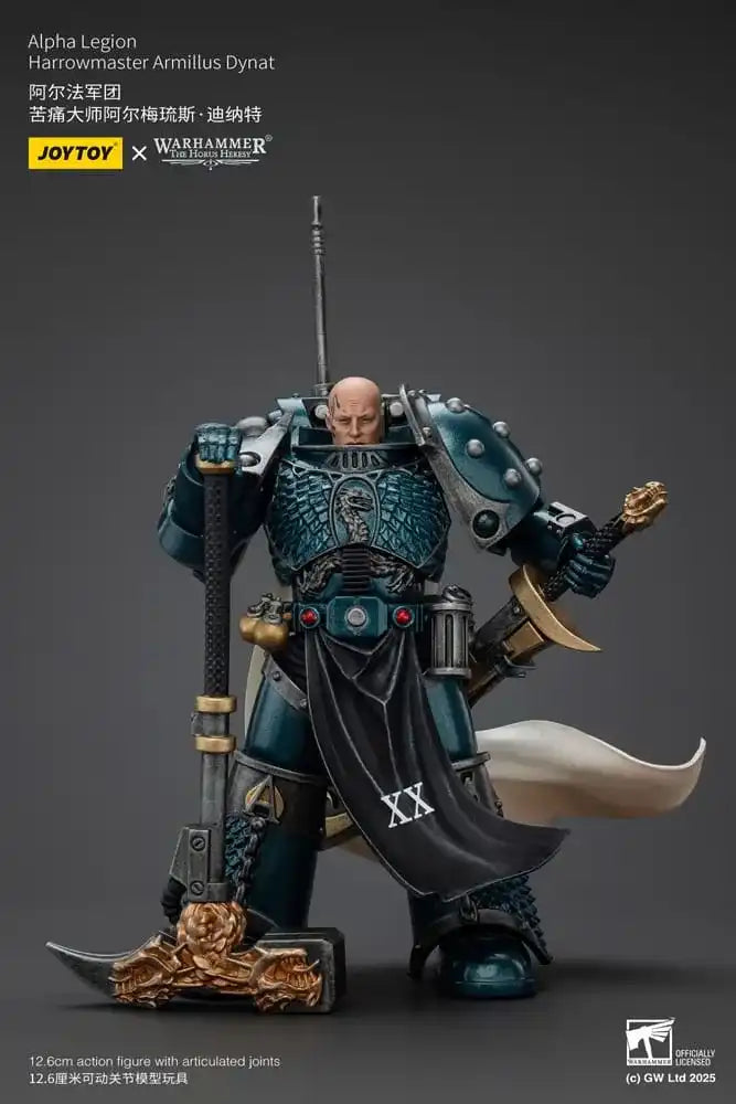 Warhammer The Horus Heresy Actionfigur Alpha Legion Harrowmaster Armillus Dynat 20 cm - Smalltinytoystore