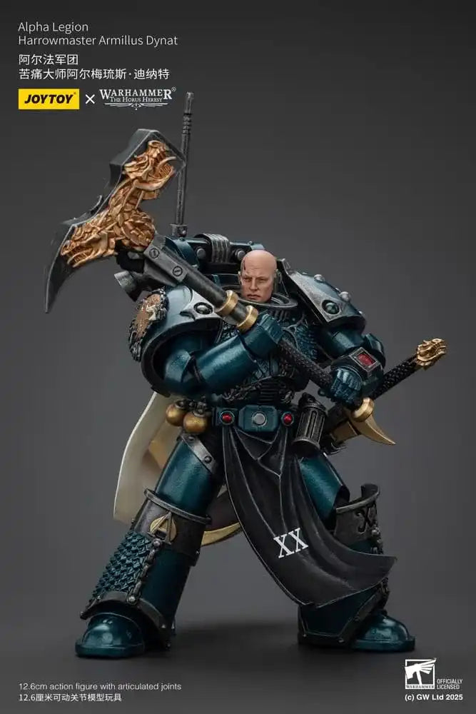 Warhammer The Horus Heresy Actionfigur Alpha Legion Harrowmaster Armillus Dynat 20 cm - Smalltinytoystore