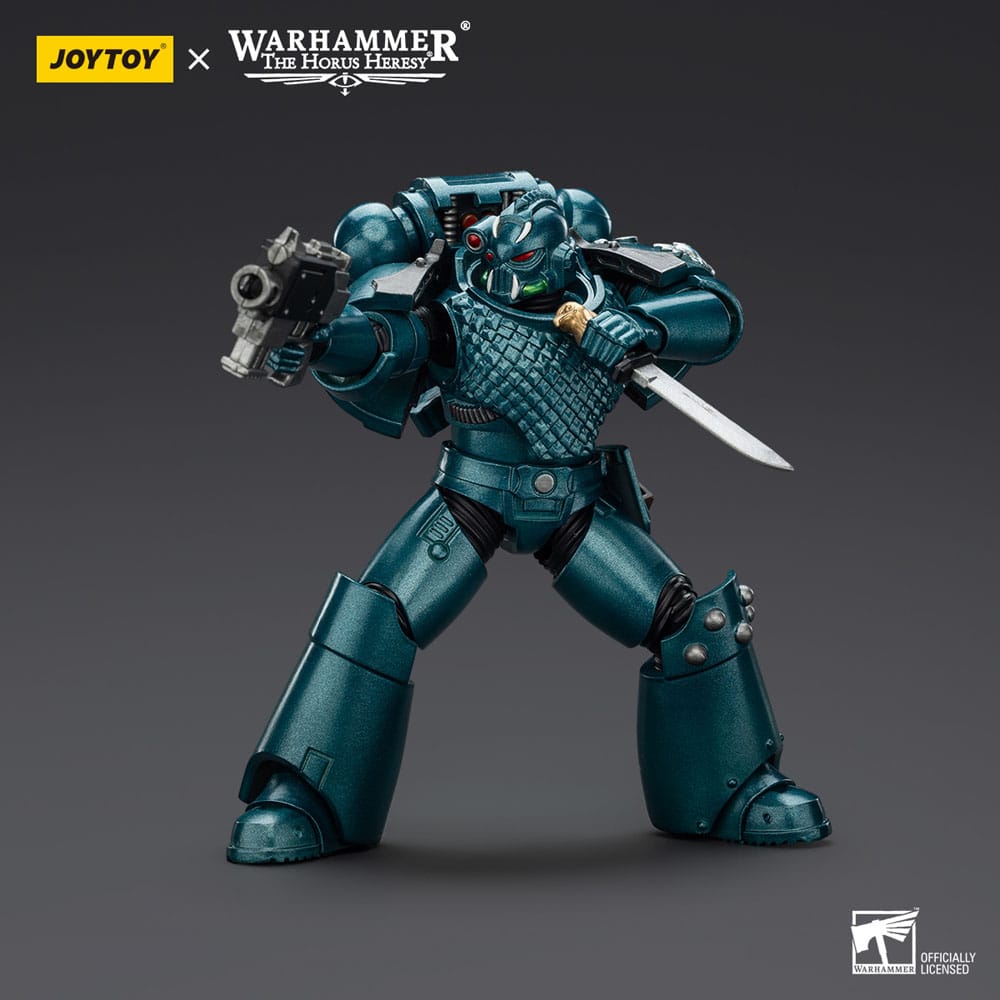 Warhammer The Horus Heresy Actionfigur Alpha Legion Head hunter With Banestrike Combi-Bolter And Power Dagger 20 cm - Smalltinytoystore