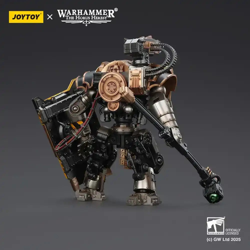 Warhammer The Horus Heresy Actionfigur Iron Warriors Iron Circle Domitar-Ferrum Class Battle-automata with Karceri Battle Shield 24 cm