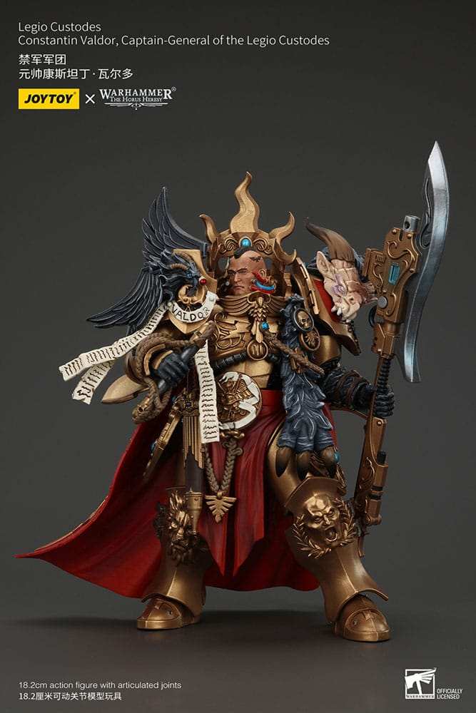 Warhammer The Horus Heresy Actionfigur Legio Custodes Constantin Valdor Captain-General of the Legio Custodes 25 cm - Smalltinytoystore