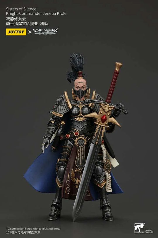 Warhammer The Horus Heresy Actionfigur Sisters of SilenceKnight-Commander Jenetia Krole 19 cm - Smalltinytoystore