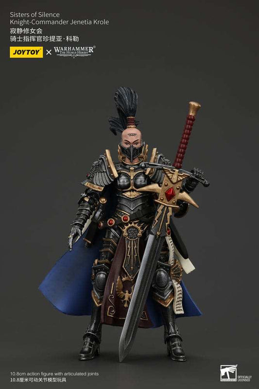Warhammer The Horus Heresy Actionfigur Sisters of SilenceKnight-Commander Jenetia Krole 19 cm - Smalltinytoystore