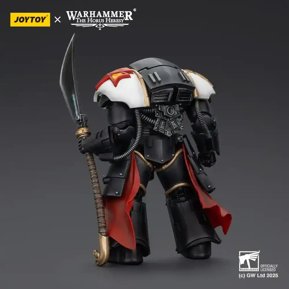 Warhammer The Horus Heresy Actionfigur White Scars Ebon Keshig Terminator 1 with Power Glaive 13 cm