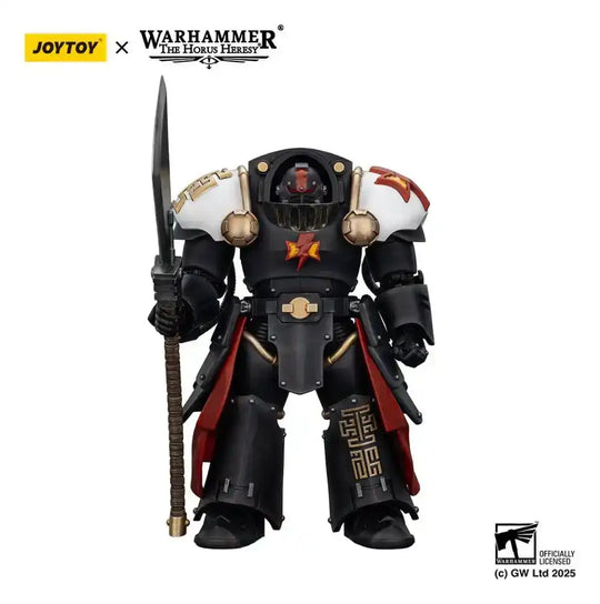 Warhammer The Horus Heresy Actionfigur White Scars Ebon Keshig Terminator 2 with Power Glaive 13 cm