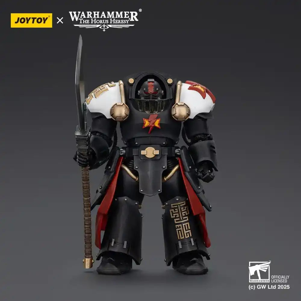 Warhammer The Horus Heresy Actionfigur White Scars Ebon Keshig Terminator 2 with Power Glaive 13 cm