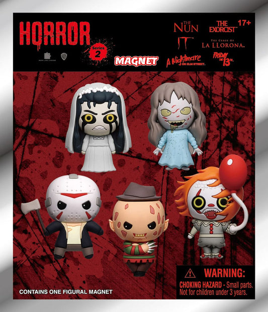 Warner Brother Horror Magnete blind pack Series 2 Display (12) - Smalltinytoystore