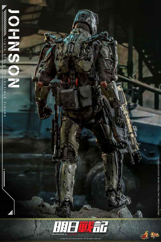 Warriors of Future Movie Masterpiece 1/6 Johnson 30 cm - Smalltinytoystore