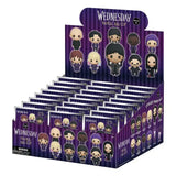 Wednesday 3D PVC-Taschenanhänger Serie 4 Display  (24)