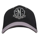 Wednesday Baseball Cap Nevermore Academy Black - Smalltinytoystore
