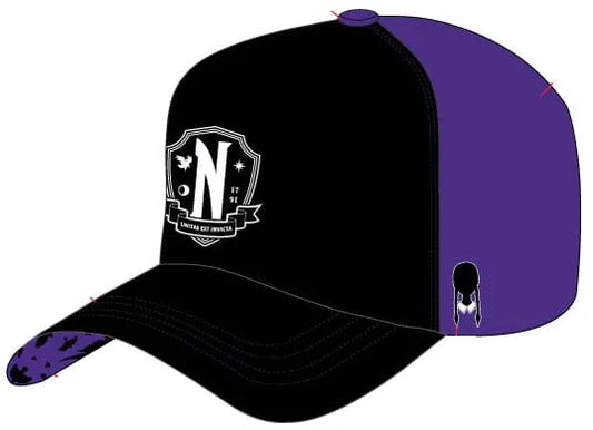 Wednesday Baseball Cap Nevermore - Smalltinytoystore