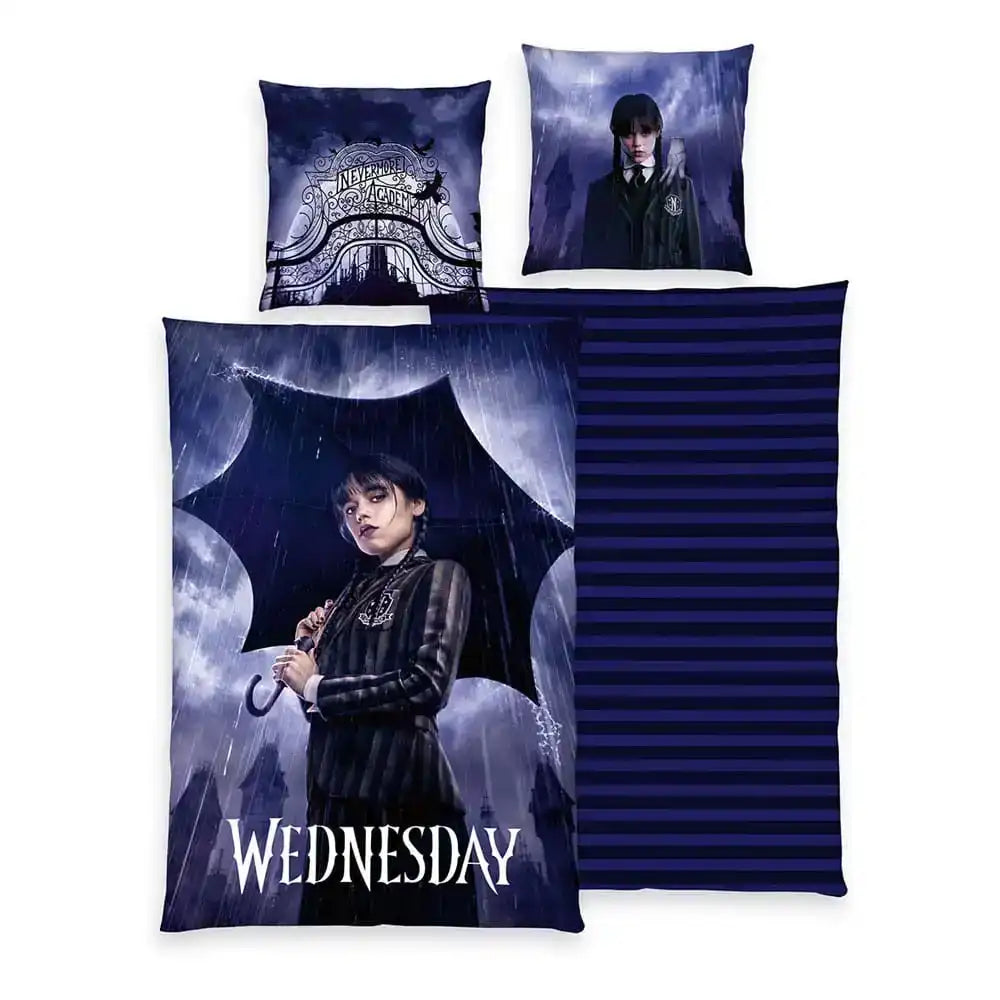 Wednesday Bettwäsche Raining 135 x 200 cm - Smalltinytoystore