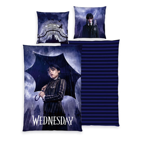 Wednesday Bettwäsche Raining 135 x 200 cm - Smalltinytoystore