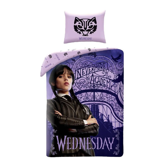 Wednesday Bettwäsche Ver. 3 160 x 200 cm / 70 x 80 cm - Smalltinytoystore