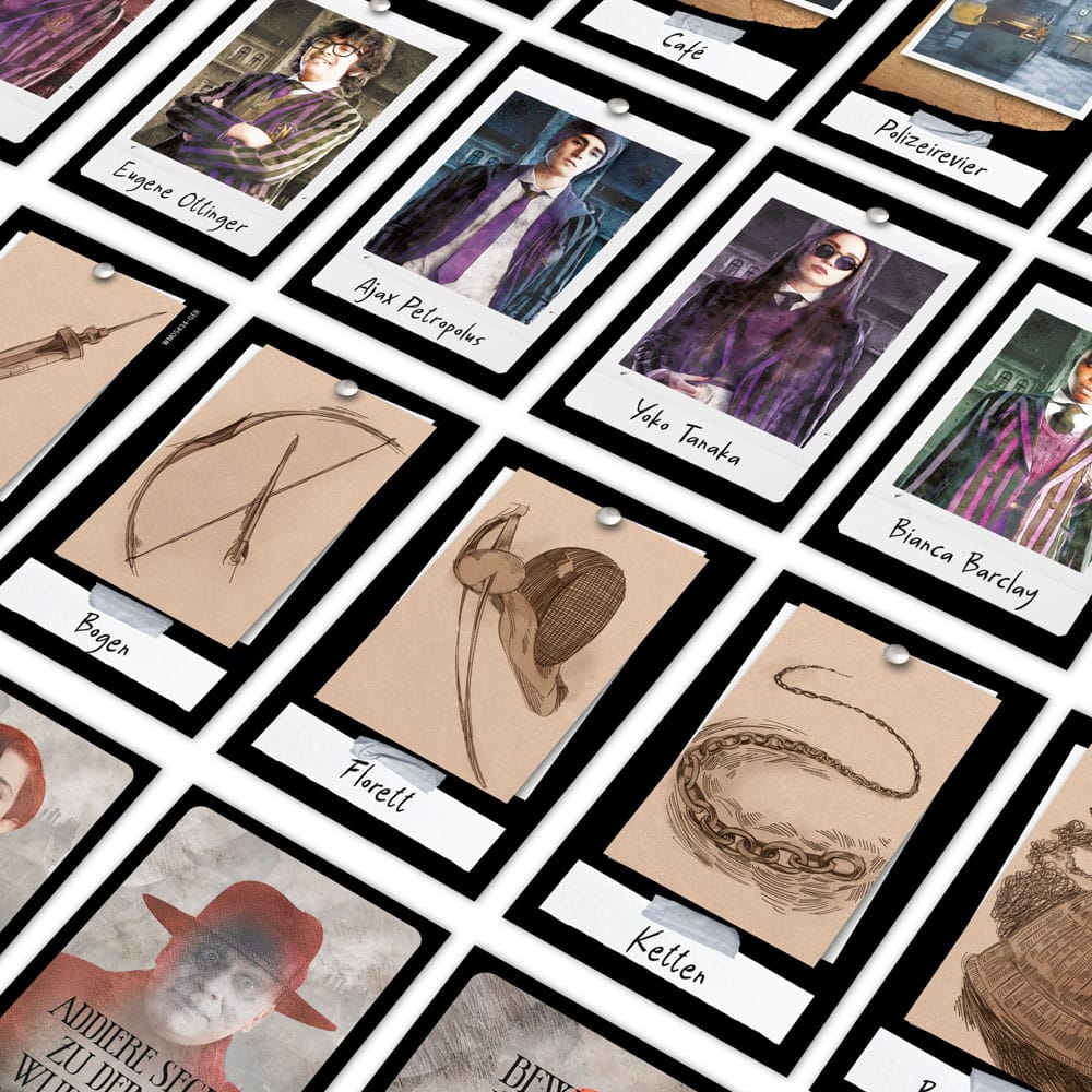 Wednesday Brettspiel Cluedo *Deutsche Version* - Smalltinytoystore