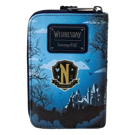 Wednesday by Loungefly Geldbeutel Nevermore Castle - Smalltinytoystore