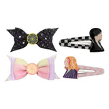 Wednesday Haarschmuck 4er-Pack - Smalltinytoystore