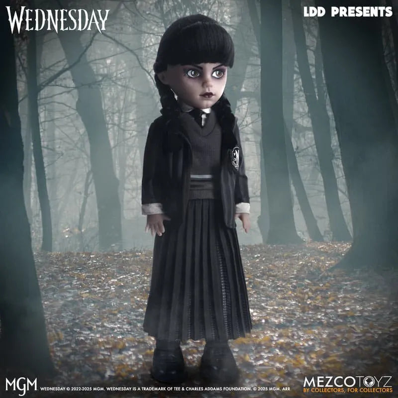 Wednesday LDD Presents Puppe Wednesday Nevermore Academy Uniform 25 cm - Smalltinytoystore