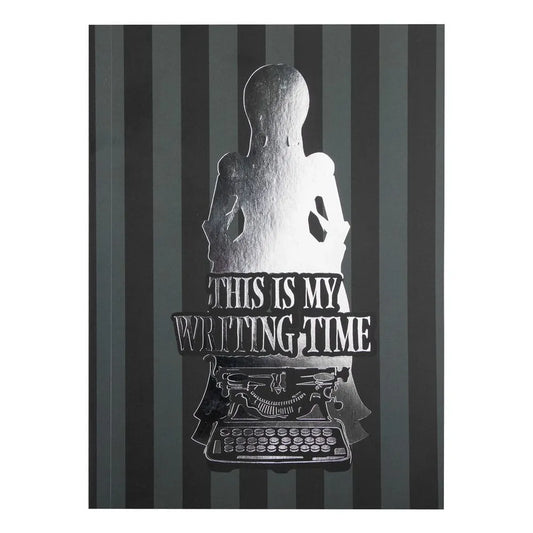 Wednesday Notizbuch This Is My Writing Time Black - Smalltinytoystore