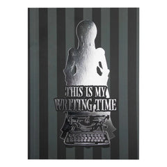 Wednesday Notizbuch This Is My Writing Time Black - Smalltinytoystore