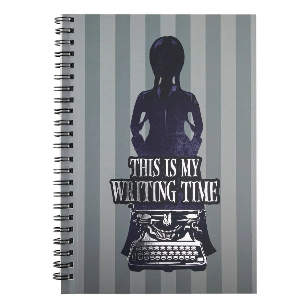 Wednesday Notizbuch This Is My Writing Time Purple - Smalltinytoystore