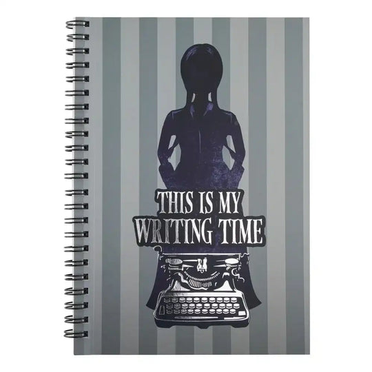 Wednesday Notizbuch This Is My Writing Time Purple - Smalltinytoystore