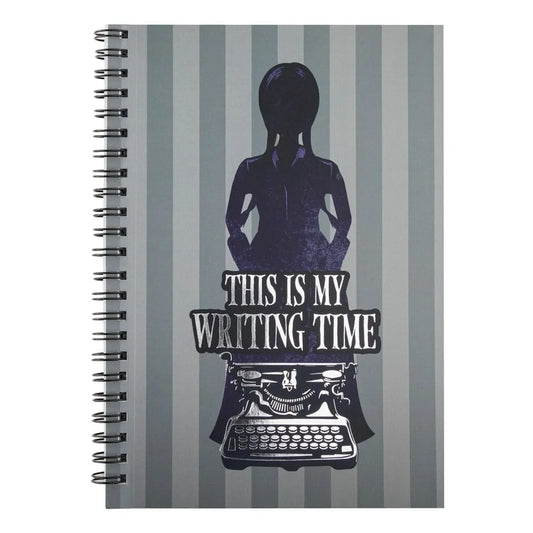 Wednesday Notizbuch This Is My Writing Time Purple - Smalltinytoystore