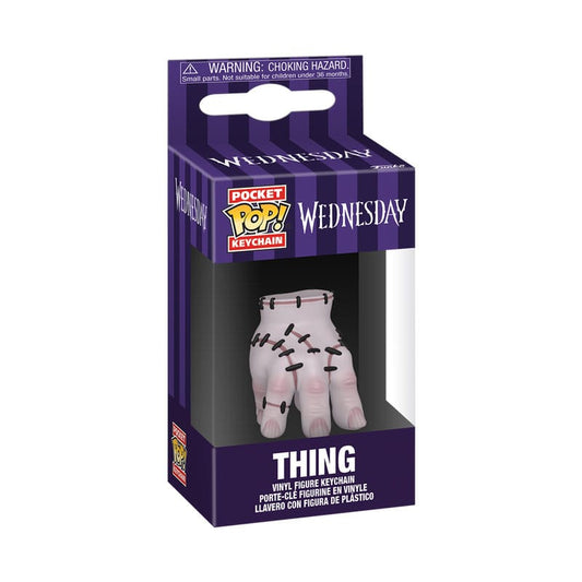 Wednesday POP! Vinyl Schlüsselanhänger 4 cm Thing Display (12) - Smalltinytoystore