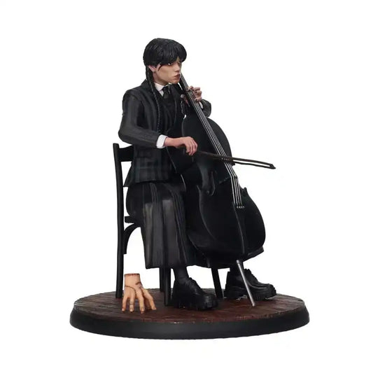 Wednesday PVC Figur Wednesday Cello 20 cm - Smalltinytoystore