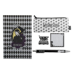 Wednesday Schreibset 5-teilig Black - Smalltinytoystore
