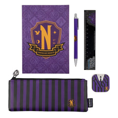 Wednesday Schreibset 5-teilig Purple - Smalltinytoystore